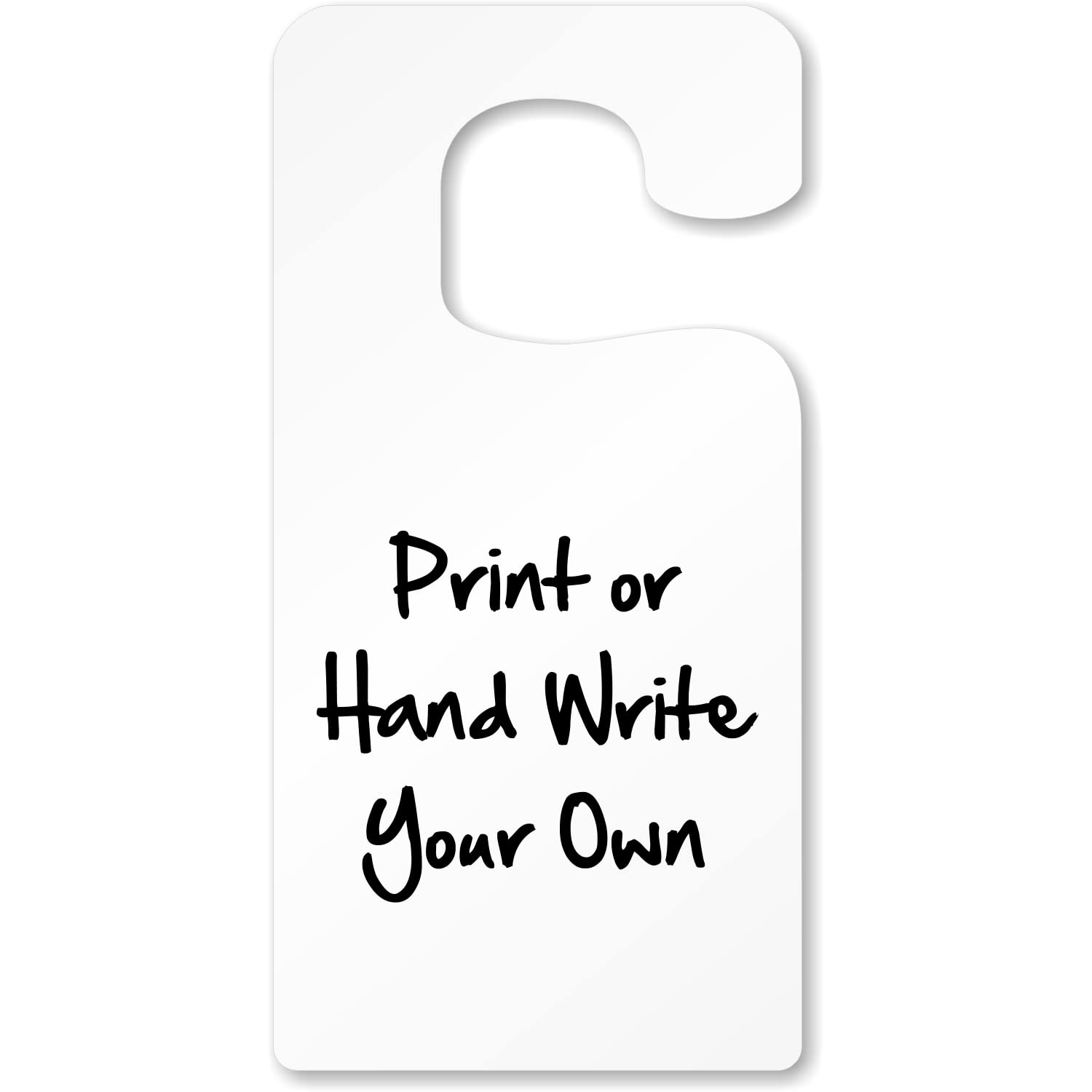 Smartsign pack of x inch blank write