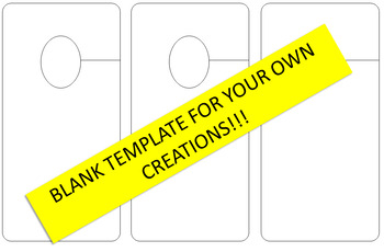 Car rider tags from to and editable door signs by profe celi