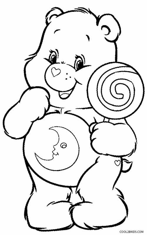Printable care bears coloring pages for kids coolbkids coolcraftsforkids bear coloring pages cartoon coloring pages disney coloring pages