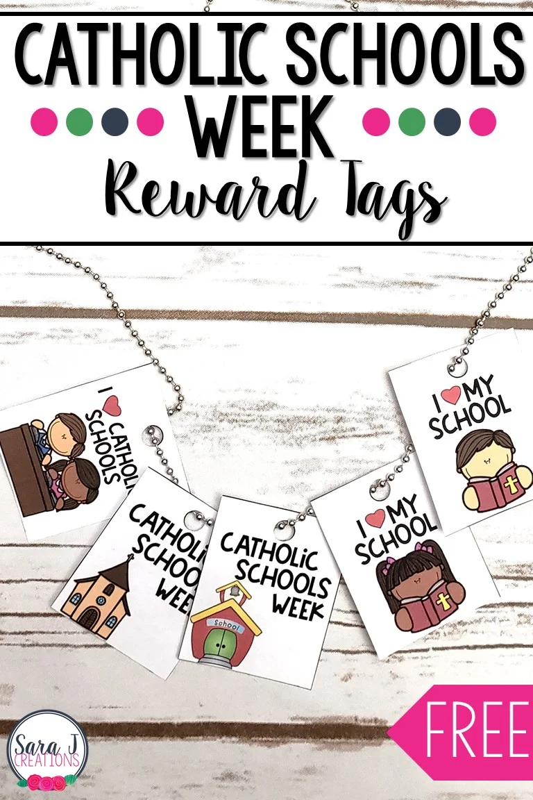 Catholic schools week ideas sara j creations