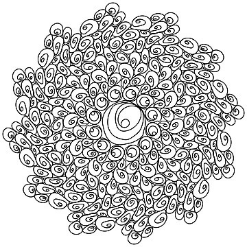 Chakra coloring page png transparent images free download vector files