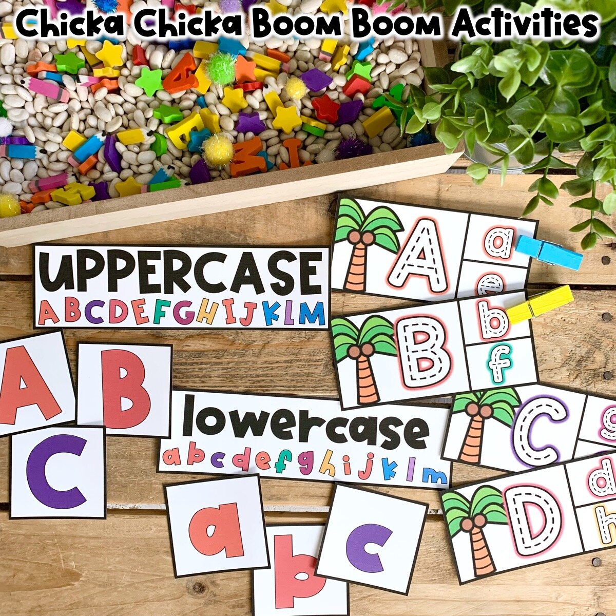 Chicka chicka boom boom activities for preschool and kindergarten â alleah maree