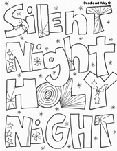 Christmas coloring pages