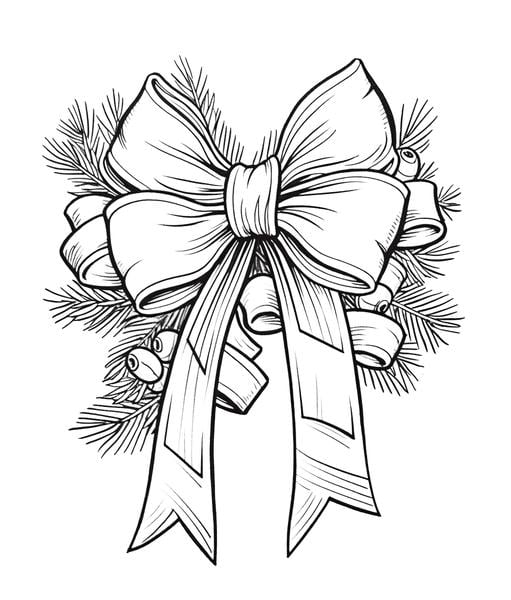 Free printable christmas coloring pages list
