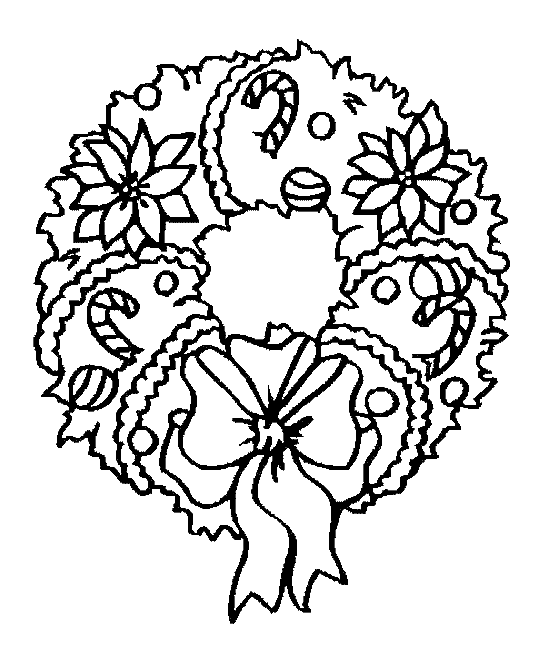 Christmaswreathcoloringpagesforfree crafts and worksheets for preschooltoddler and kindergarten