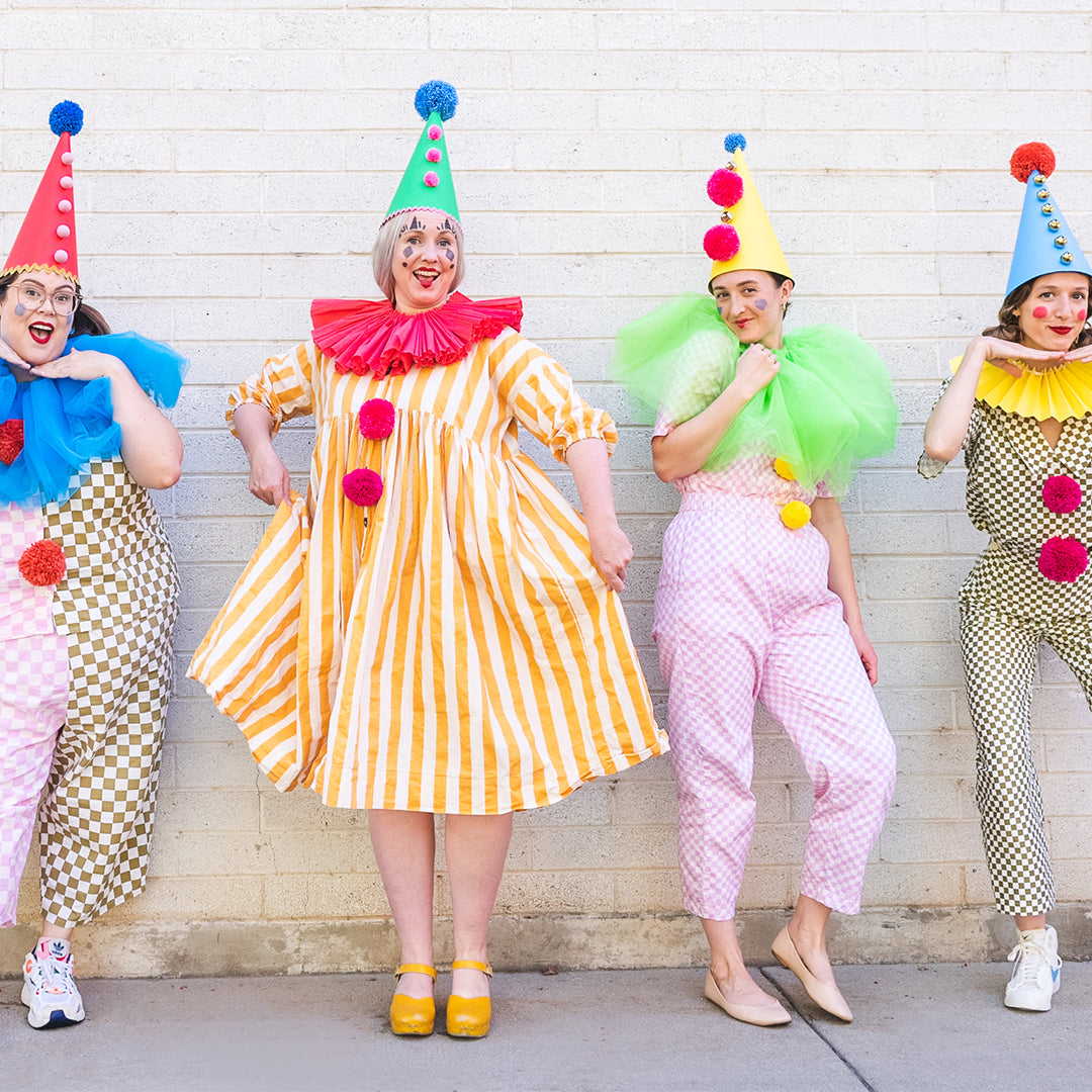 Vintage circus clown hat pdf template â the house that lars built