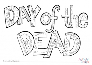 Day of the dead louring pages