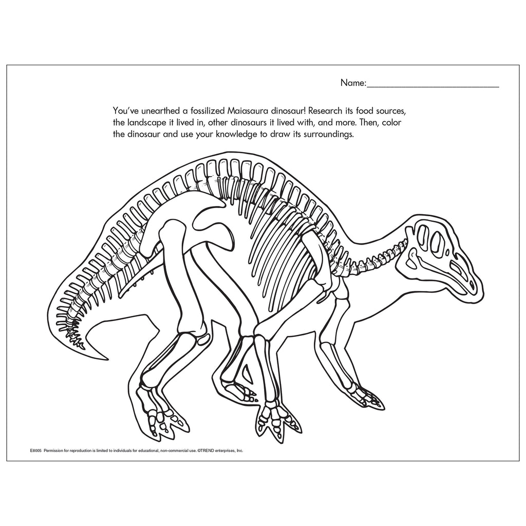 Dinosaurs free printable e â trend enterprises inc