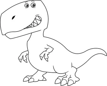 Dinosaur silhouette illustrations vectors
