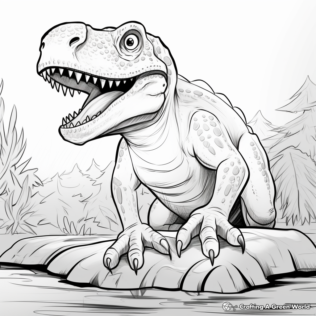 Megalosaurus coloring pages