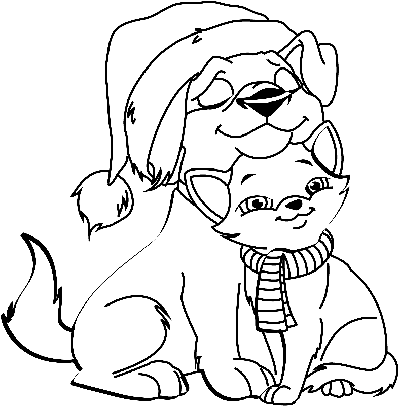 Pets coloring pages printable for free download