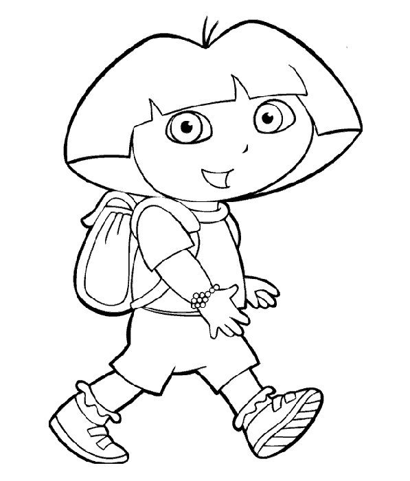 Dora coloring