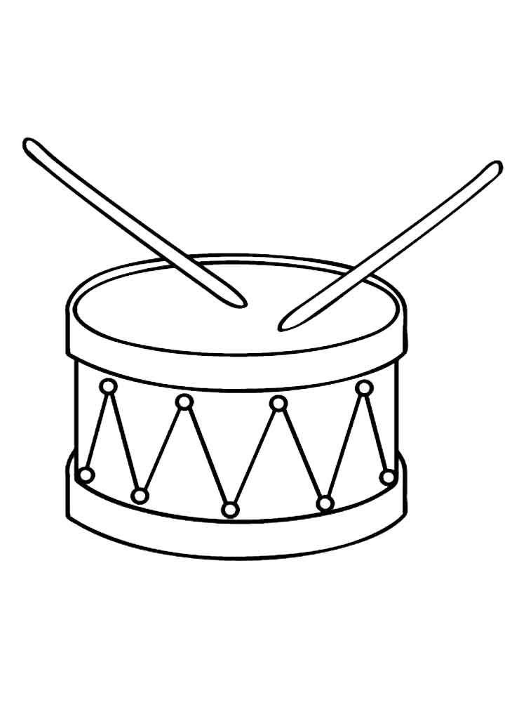 Drum colorg pages colorg pages colorg pages for kids prtable colorg pages