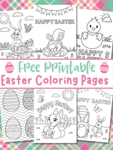 Free printable easter coloring pages for kids