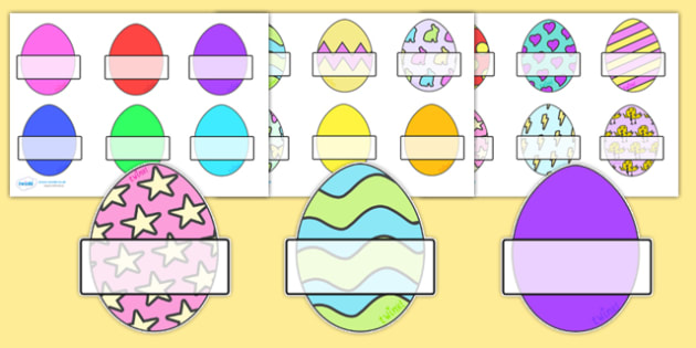 Easter labels free printables