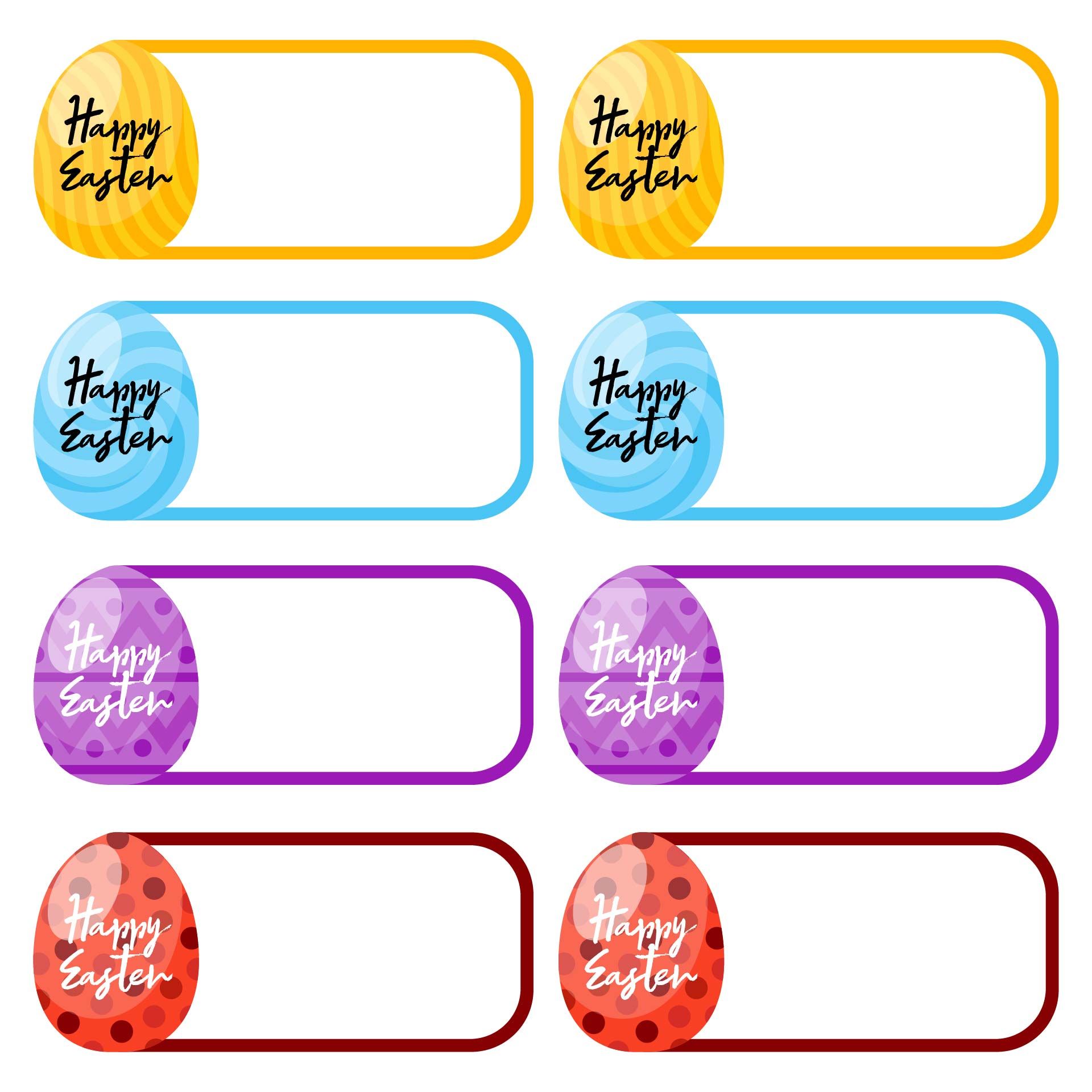 Best free printable easter name tag labels pdf for free at printablee easter labels printable easter printables free free printable gift tags