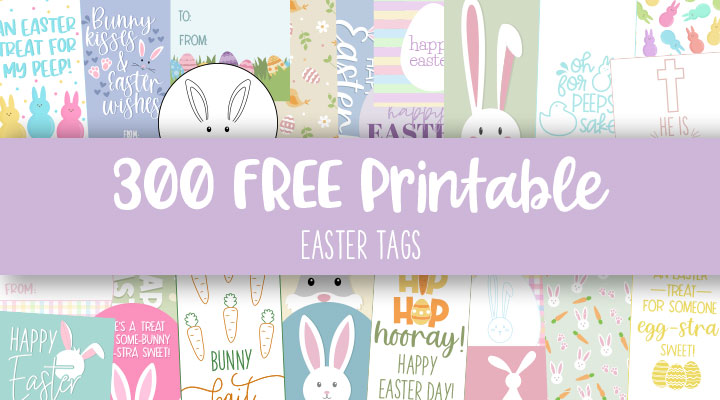 Easter tags