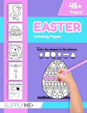 Free easter coloring pages for kids