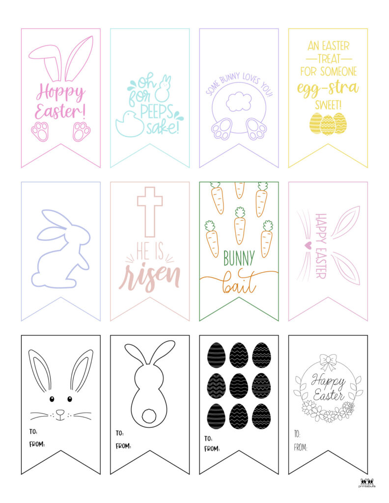 Easter tags