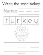 Cut and paste the turkey feathers coloring page