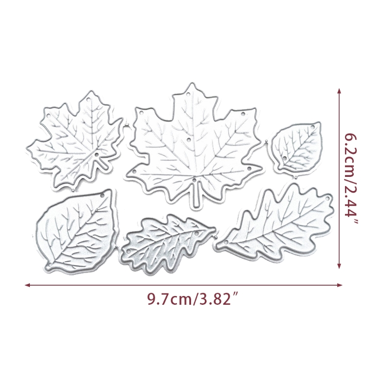 Maple leave metal cutting die tencil diy crapbooking album paper template