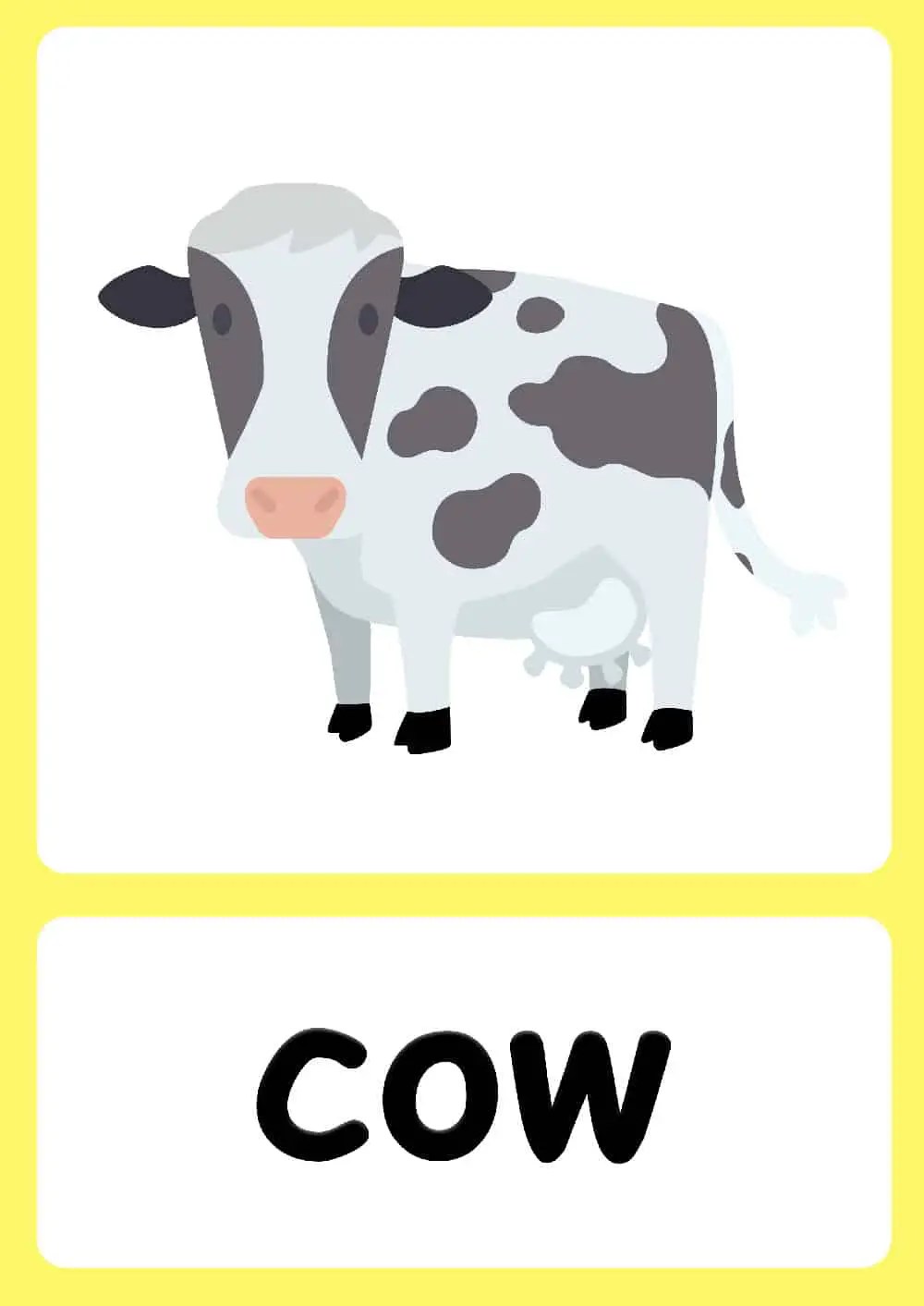 Farm animal flashcards free farm background