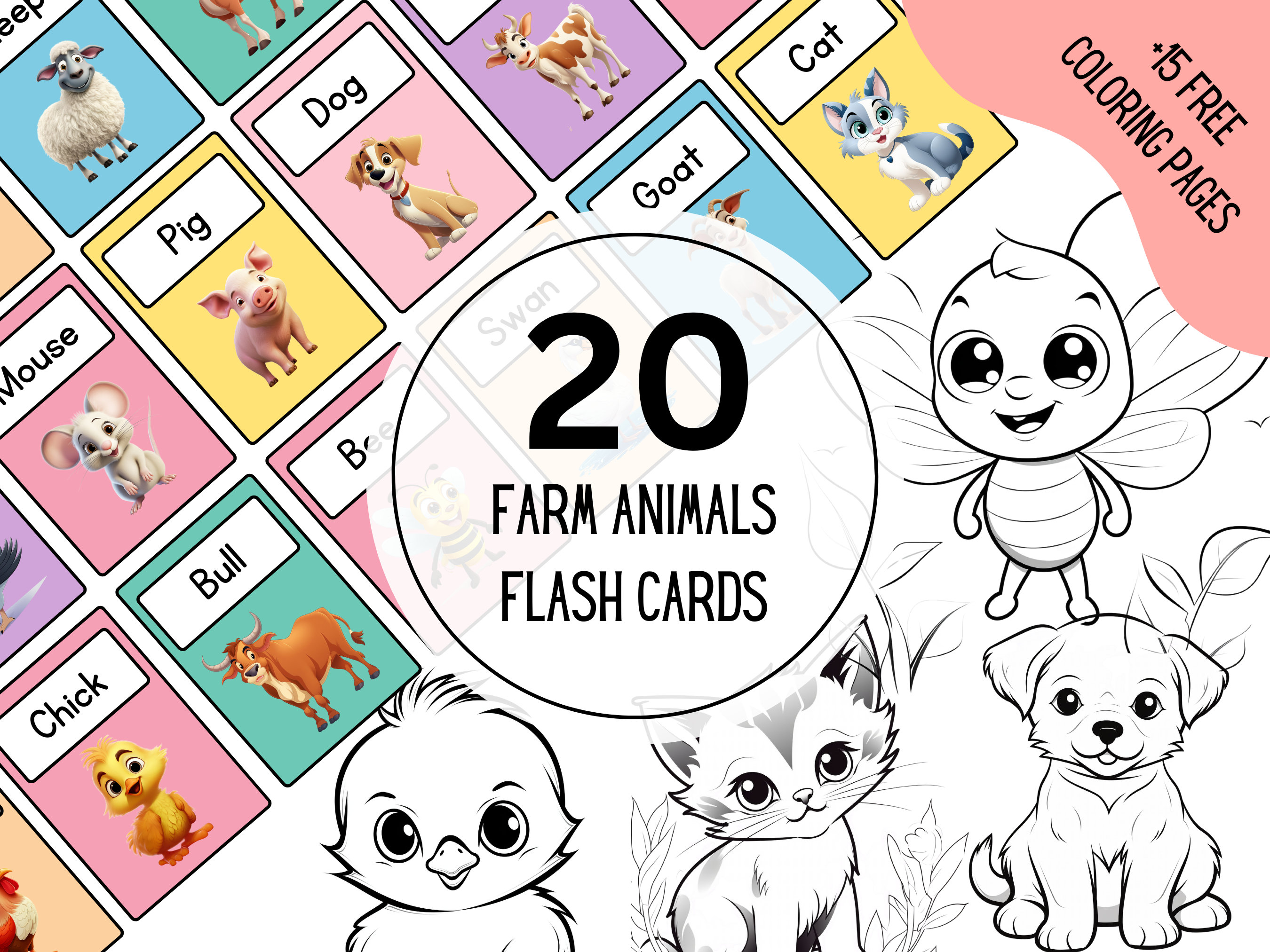 Animal flashcards