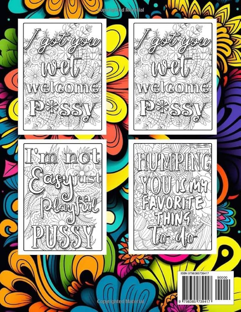 Relaxation naughty thoughts for her dirty swear words loring book hilarious bad quotes loring pages for funny girls curse words for stress relief anson annie books