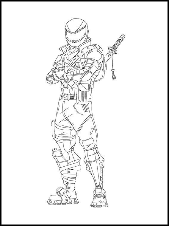 Fortnite free printable coloring sheets