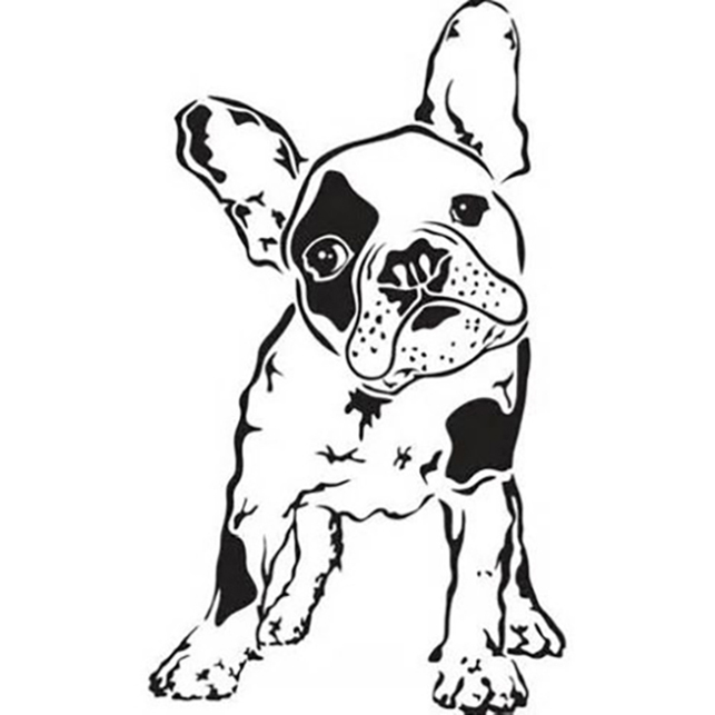 French bulldog coloring pages