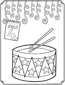 Ðï free printable th of july coloring pages