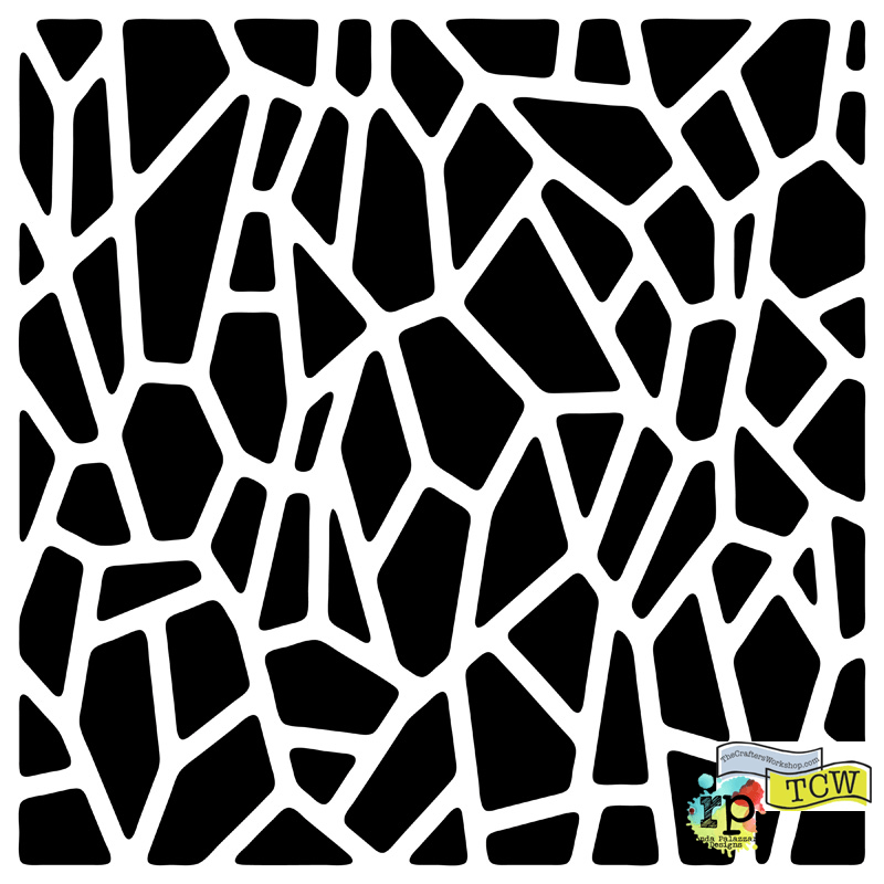 The crafters workshop blognew stencils summer fancy feathers giraffe print