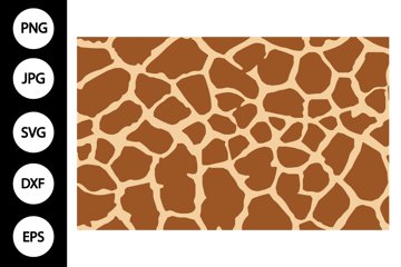 Giraffe print svg