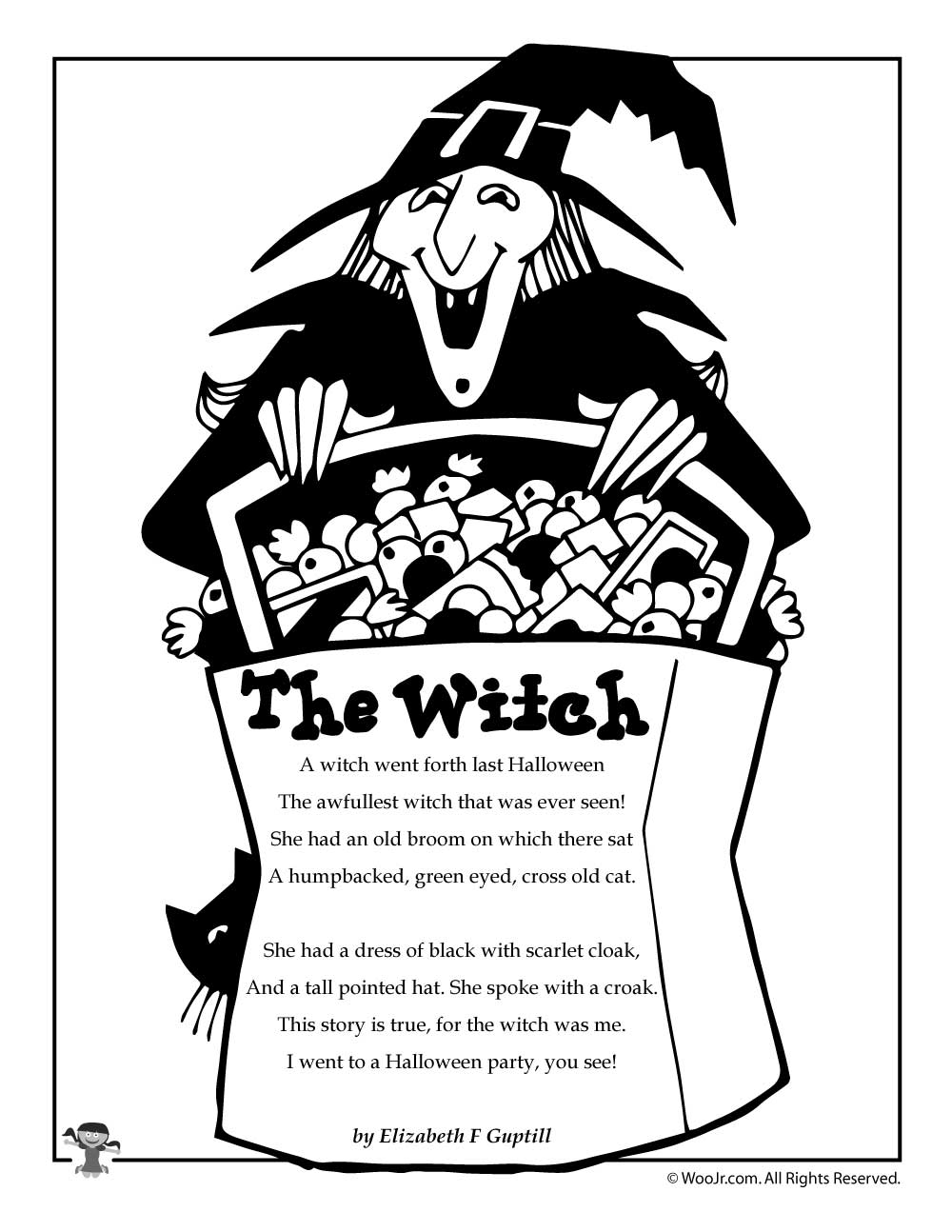 Halloween poems for kids woo jr kids activities childrens publishing