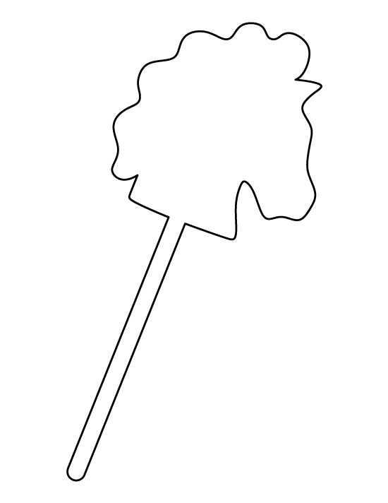 Printable hobby horse template