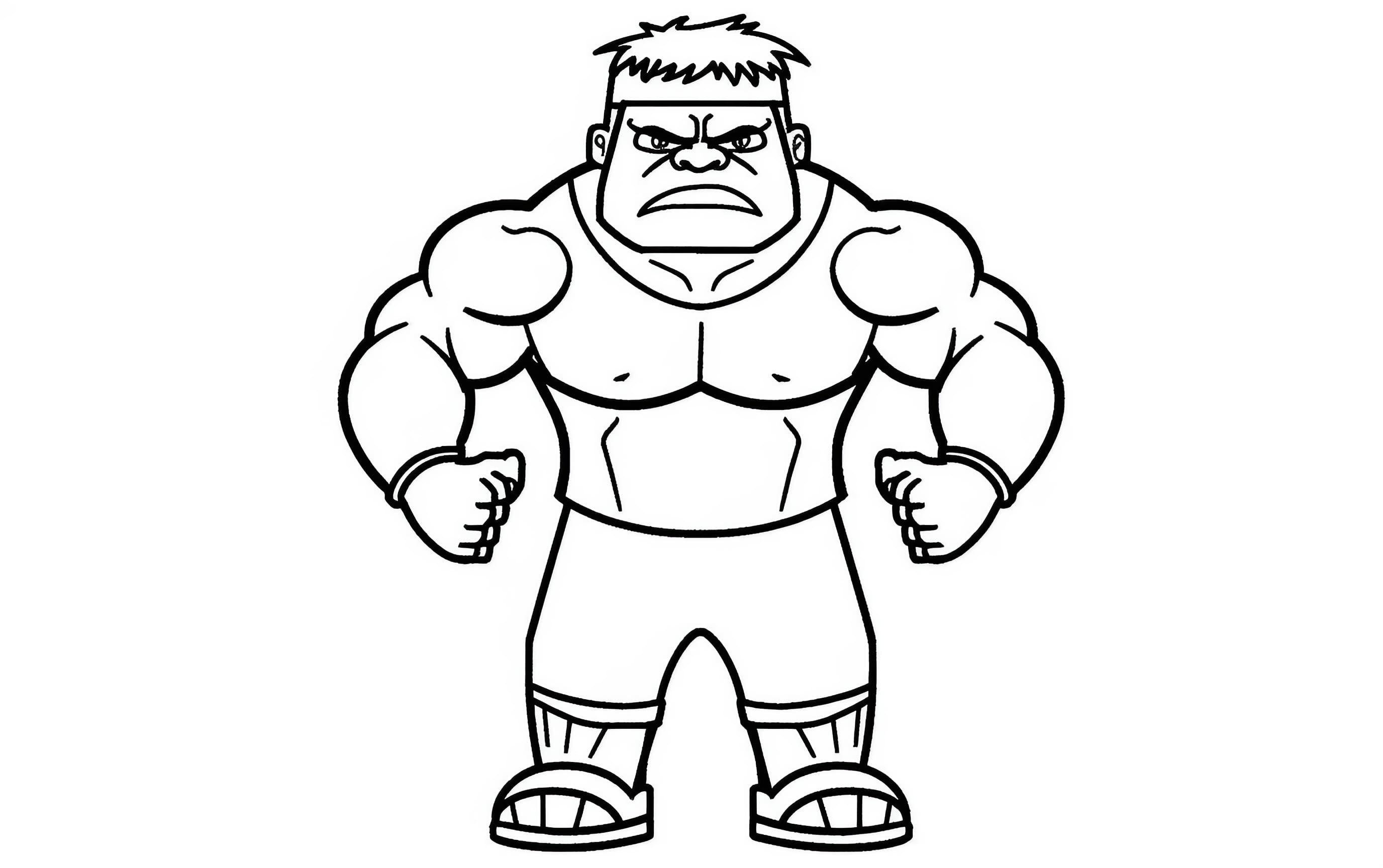 Hulk coloring pages for free printable