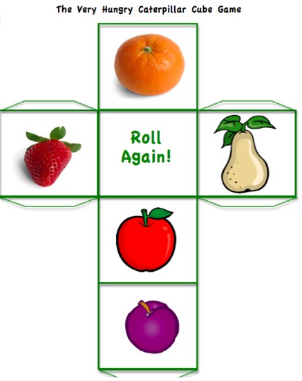 The very hungry caterpillar counting game â