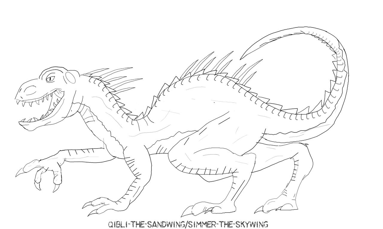 Indoraptor for raptortheartist by simmer