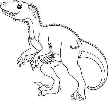 Dino coloring vector art png images free download on