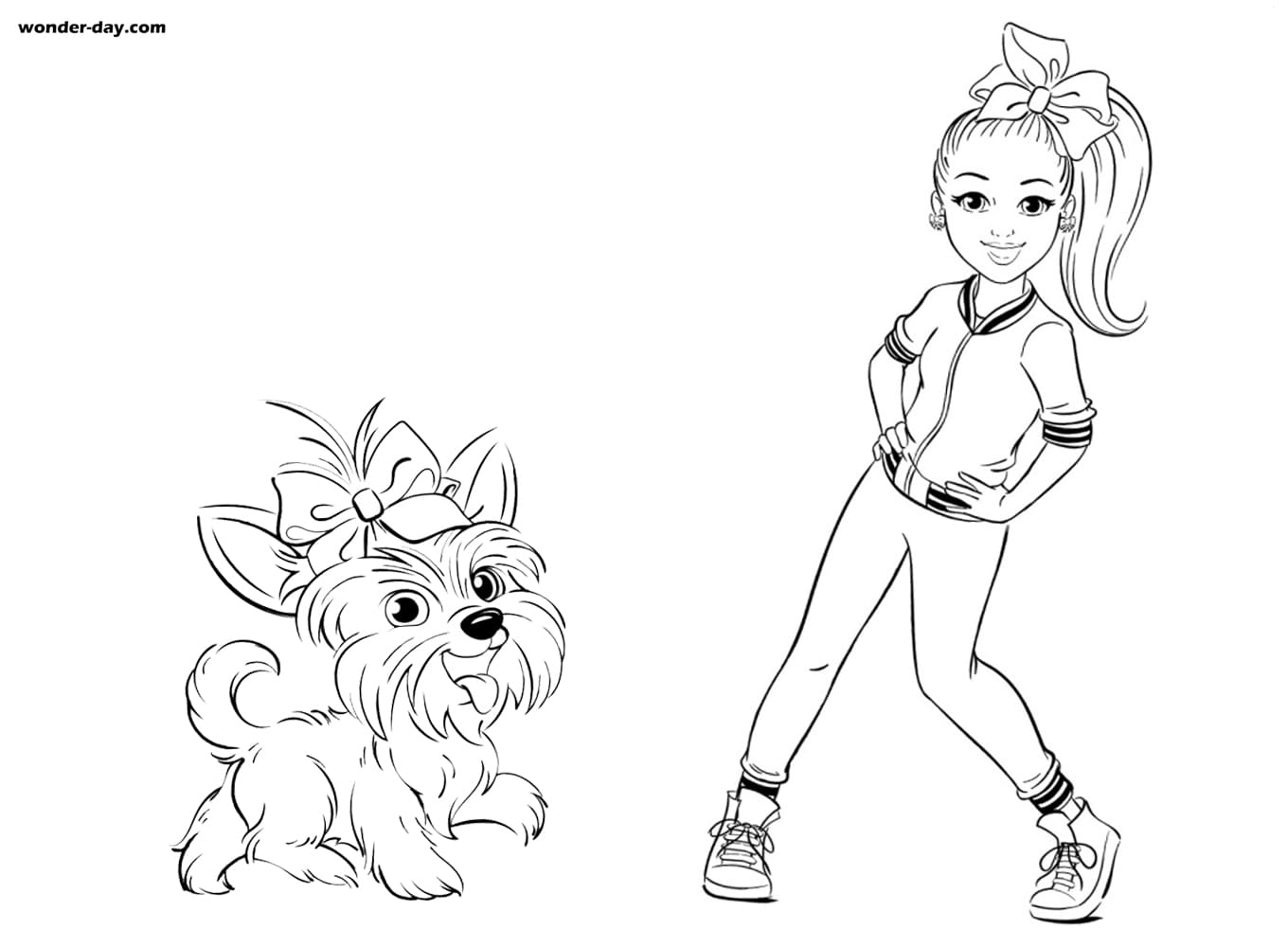 Coloring pages jojo siwa download and print for free