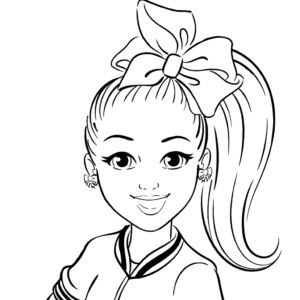 Jojo siwa coloring pages printable for free download