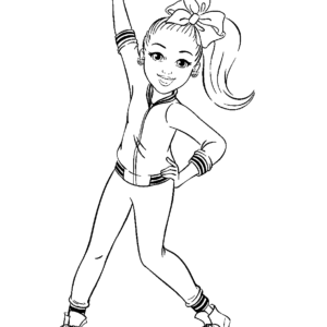 Jojo siwa coloring pages printable for free download