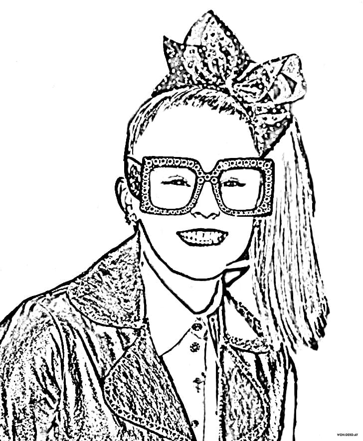 Coloring pages jojo siwa download and print for free