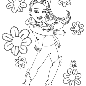 Jojo siwa coloring pages printable for free download