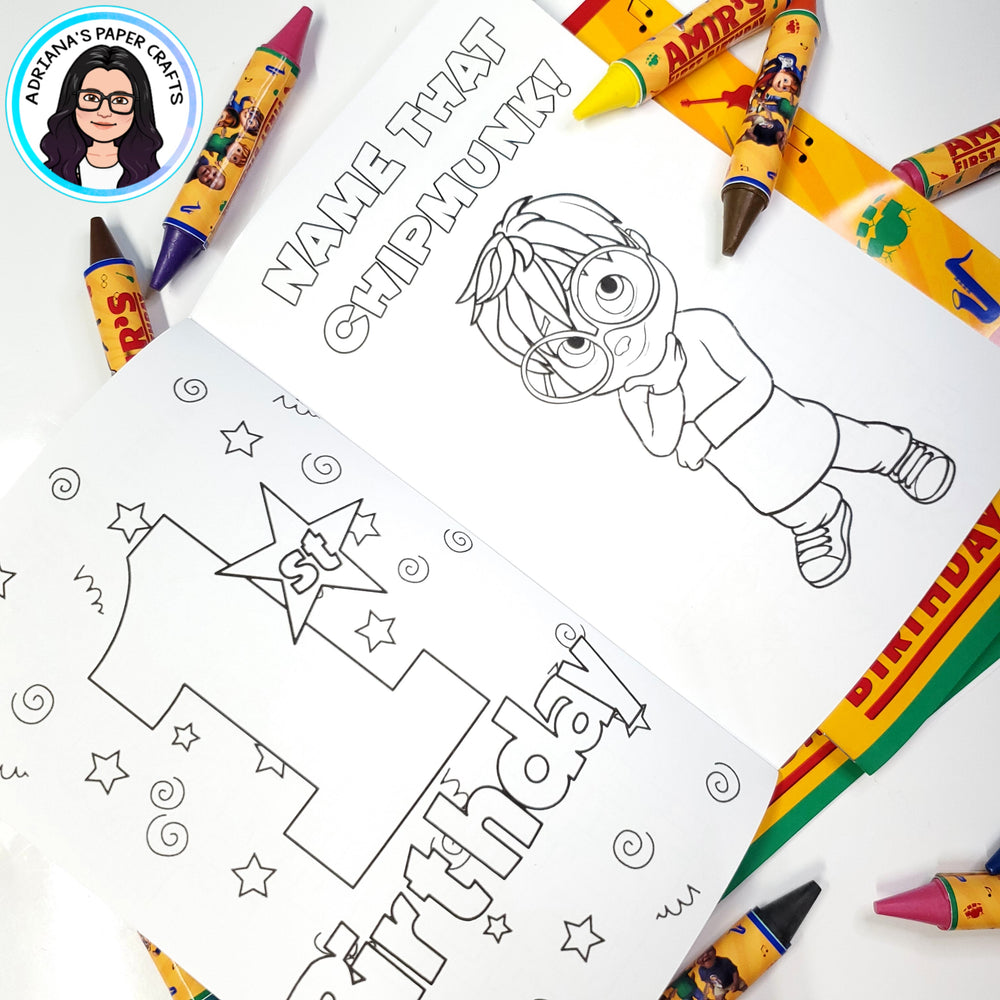 Printable coloring book â adrianas paper crafts