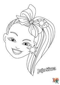 Jojo siwa coloring pages unicorn coloring pages coloring pages coloring pages for kids