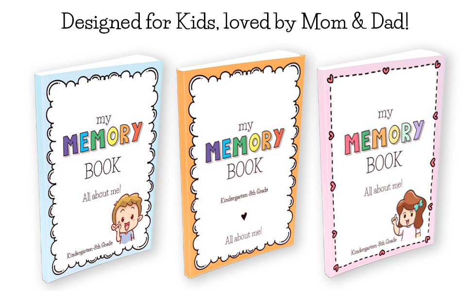 My memory book all about me kindergarten
