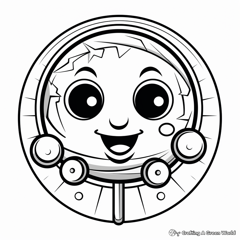 Lollipop coloring pages