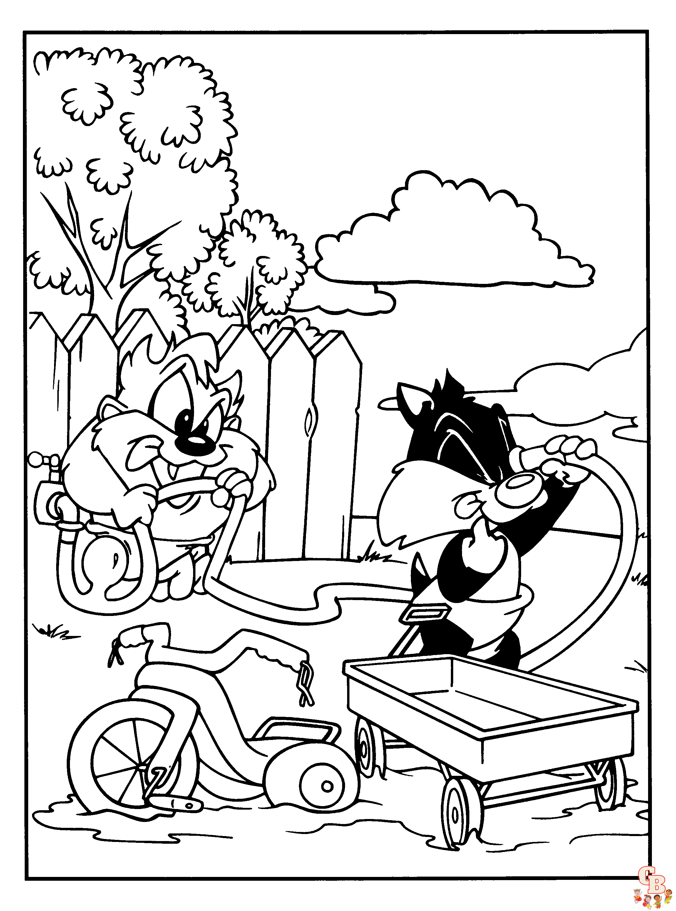 Free looney tunes coloring pages printable sheets for kids