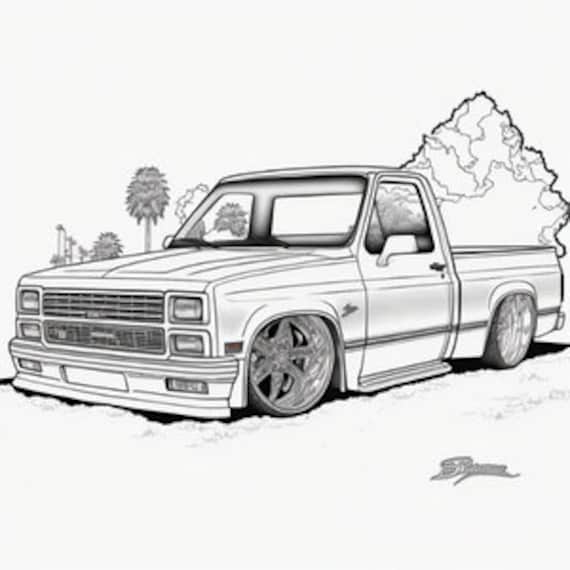 Custom colors a lowrider coloring adventure